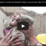 Ajaib, Bayi Selamat Setelah 22 Jam Tertimbun Puing Gempa Nepal