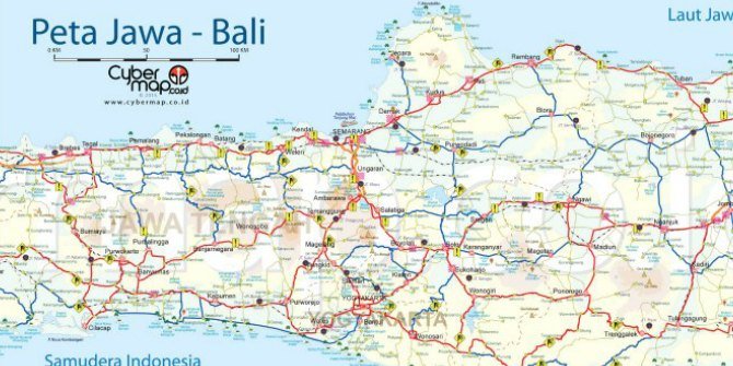 Khawatir Gadget Bermasalah, Download Peta Mudik 2016 Jawa, Bali dan Sumatera