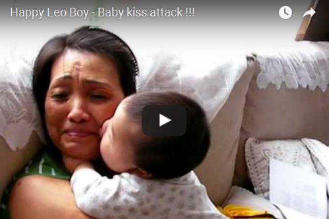 Inilah yang Terjadi Ketika Bayi Mencium Anda Tanpa Henti