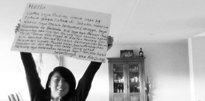 Kisah Nadine, Perempuan Belanda yang Mencari Ibu Kandung di Jakarta