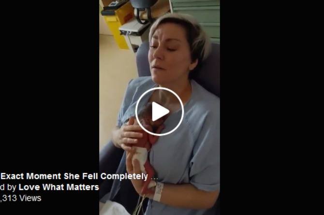 Bayi Prematur Bertemu Ibu Untuk Pertama Kalinya