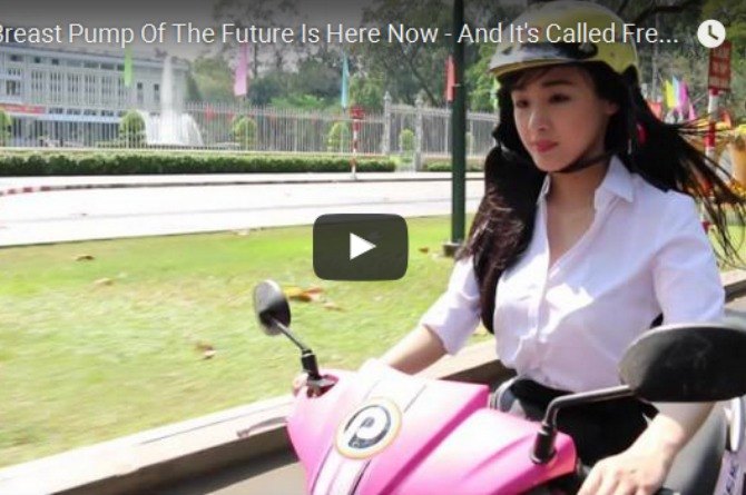 Pompa ASI Makin Canggih, Mompa Sambil Naik Motor Juga Bisa