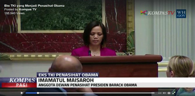 Seorang Ibu Eks TKI Kini Jadi Penasihat Presiden di Amerika