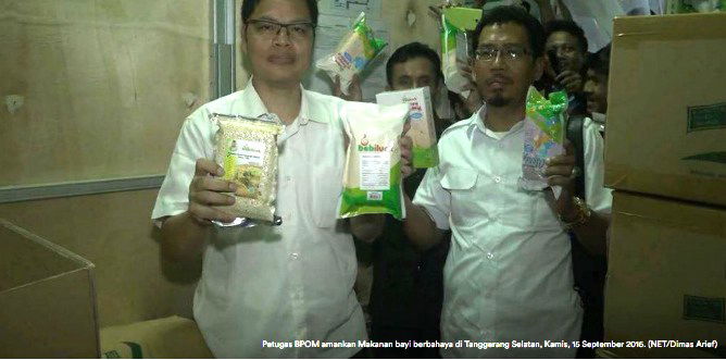 Diduga Mengandung Bakteri E-Coli, Pabrik Makanan Bayi Bebiluck ditutup BPOM