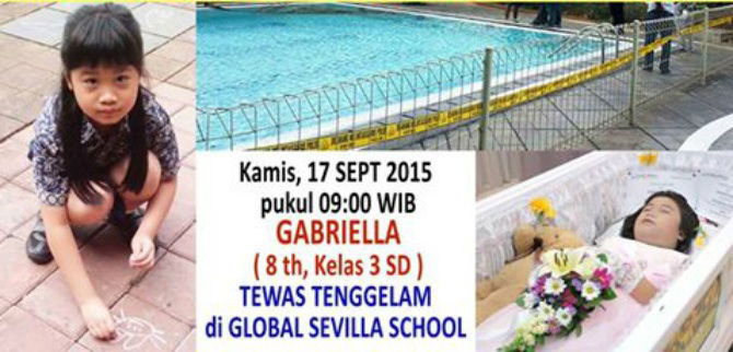 Siswa Tewas di Global Sevilla School, Pihak Sekolah dinilai tak Bertanggung jawab