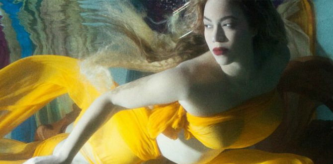 Eksklusif! Inilah Foto-Foto Kehamilan Kembar Beyonce yang Mengundang Decak Kagum