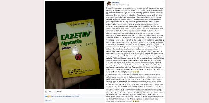 Viral! Anak kejang hingga meregang nyawa karena menelan obat sariawan, kok bisa?