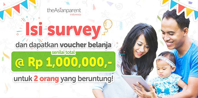 Ayo isi survey ini dan menangkan voucher belanja total Rp 1 juta!