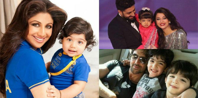 Kumpulan foto anak artis Bollywood yang lucu dan menggemaskan, no. 3 imut banget!
