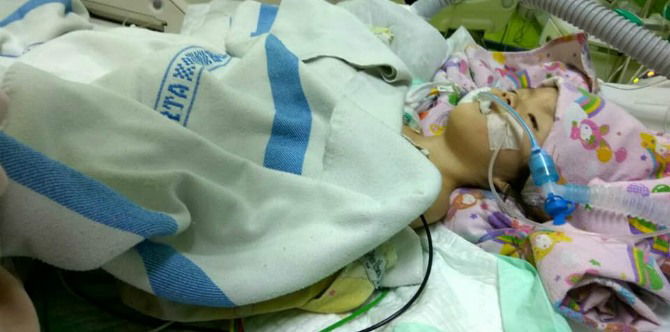 Terserang virus Japanese Encephalitis, balita ini mendadak koma dan akhirnya meninggal