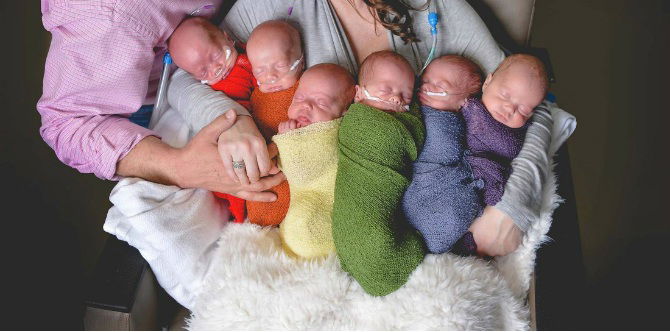 Ibu ini lahirkan bayi kembar 6 setelah berulang kali keguguran