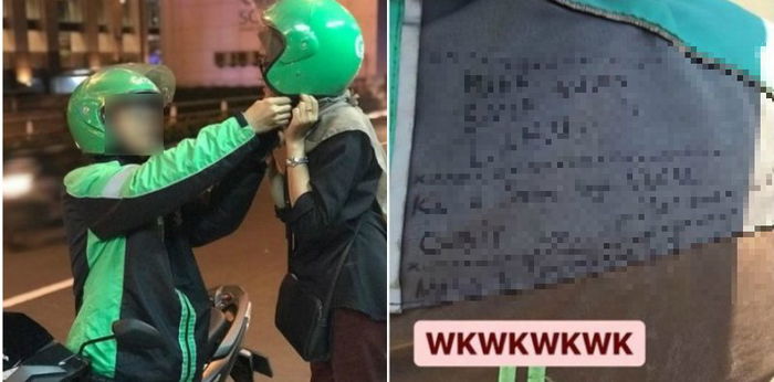 Kocak! Cegah Suami Selingkuh, Istri Ojek Online Ini Punya Cara Lucu, Apa ya Kira-kira?