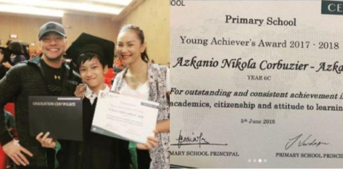 Azka jadi lulusan terbaik, Deddy Corbuzier: "Siapa bilang anak broken home pasti rusak?"