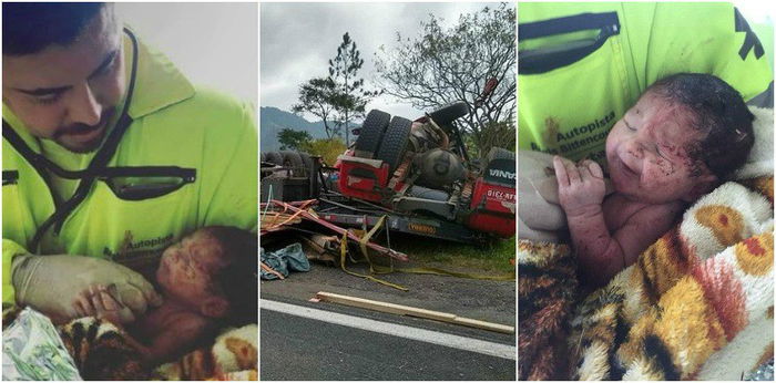 Keajaiban! Bayi lahir selamat dari rahim ibunya yang meninggal saat kecelakaan