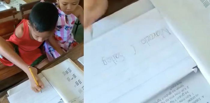 Kisah bocah yang tak punya tangan tapi tetap semangat belajar