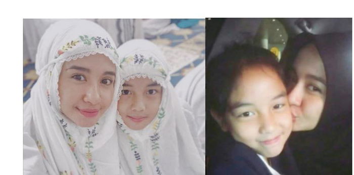 Menjalani peran ibu tiri, begini hubungan Laudya Cynthia Bella dan Aleesya