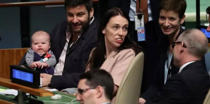 Curi perhatian, inilah bayi pertama yang menghadiri Sidang Umum PBB