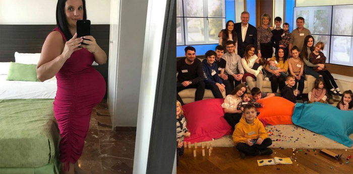 Wow! Ibu ini melahirkan anak ke-21 di usia 43 tahun