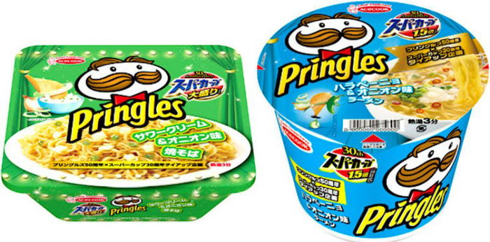 Pesaing Indomie, Pringles keluarkan mie instan. Lebih enak yang mana?