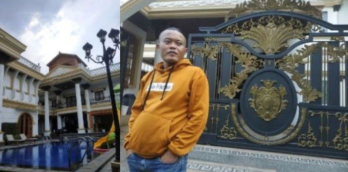 Wow! Rumah mewah Sule punya kolam renang seperti Waterbom