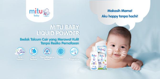 Inilah 3 Alasan Mengapa Bedak Cair Aman untuk Bayi