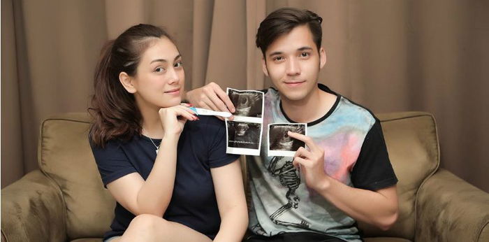 Hamil anak ke-4, Celine Evangelista dan Stefan William kompak unggah foto di Instagram