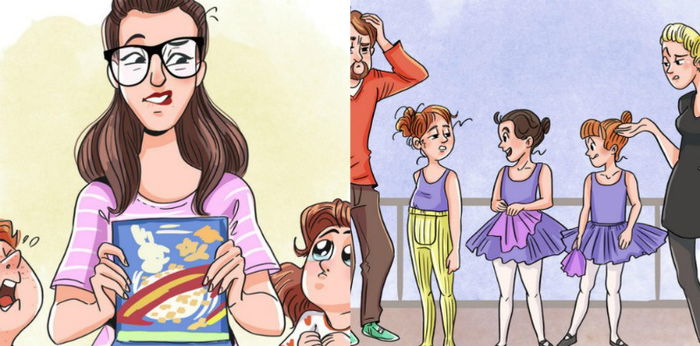 11 Ilustrasi ini bisa gambarkan ritual Parents di pagi hari, nomor 5 sering terjadi