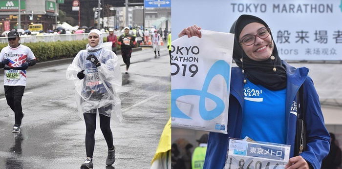 Terkena hipotermia, Zee Zee Shahab sempat pingsan saat ikut Tokyo Marathon