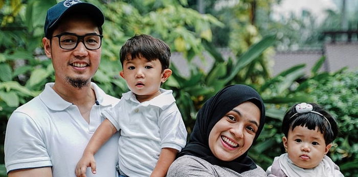 Nycta Gina sibuk mengurus dua anak, ini curahan hati sang suami