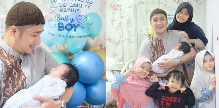 Perjuangan istri Irfan Hakim melahirkan, air ketuban hijau hingga bayi terlilit tali pusar