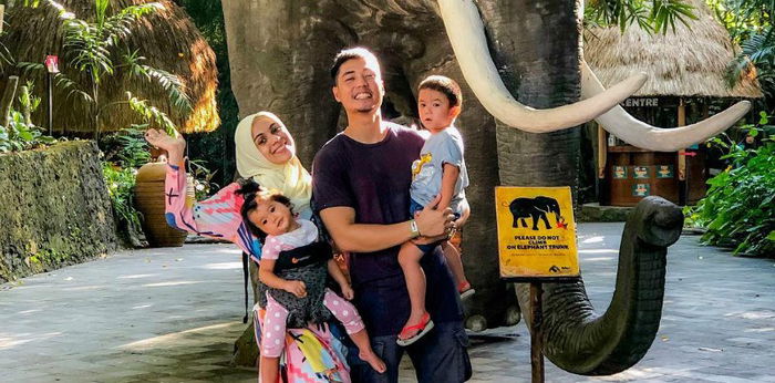 Anaknya ulang tahun ke-3, ini doa sederhana dari Nycta Gina dan suami