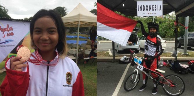 Hebat! Anak 12 tahun asal Yogya raih prestasi di luar negeri sebagai pembalap sepeda