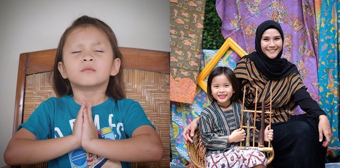 Anaknya cukur alis sendiri hingga botak, begini curhatan Zaskia Mecca!