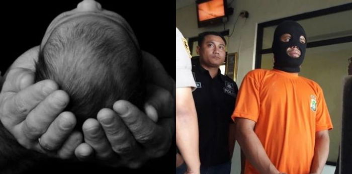 Kesal tidurnya terganggu, Ayah ini tega melemparkan bayi ke tembok hingga tewas