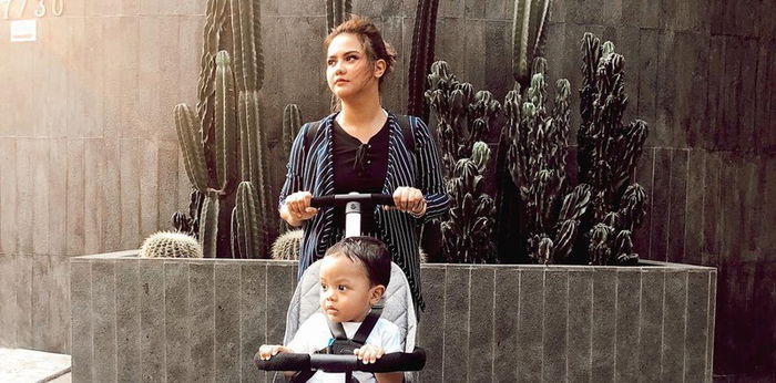 Anaknya sering muntah, Mytha Lestari malah bersyukur, apa alasannya?