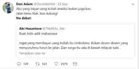 Curhatan para ayah yang anaknya ikut demo di depan DPR, bikin haru!