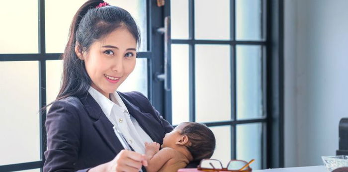 Pesan manis untuk semua ibu bekerja: "Kerja keras Anda tidaklah sia-sia..."