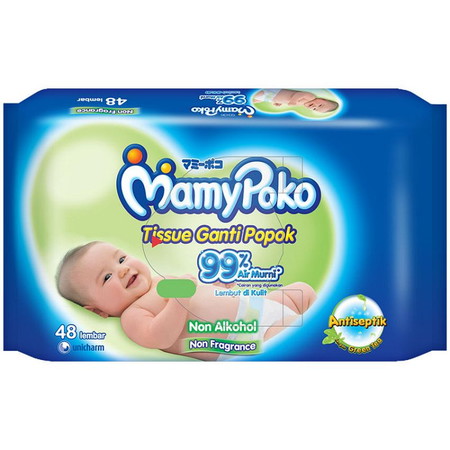 Tissue bayi yang terbuat dari air murni