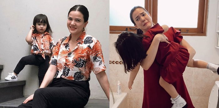 Anaknya belajar toilet training, Alice Norin, "Bikin aku kerja keras!"