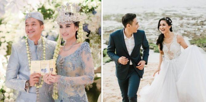7 Pasangan artis menikah saat pandemi Corona, intip momennya berikut ini
