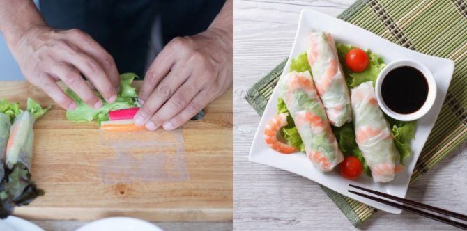 3 Resep Vietnam Spring Roll, Cocok Jadi Camilan Sehat Keluarga
