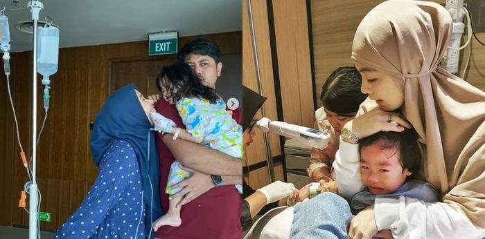 Musim sakit! 4 anak artis ini bahkan harus dilarikan ke rumah sakit