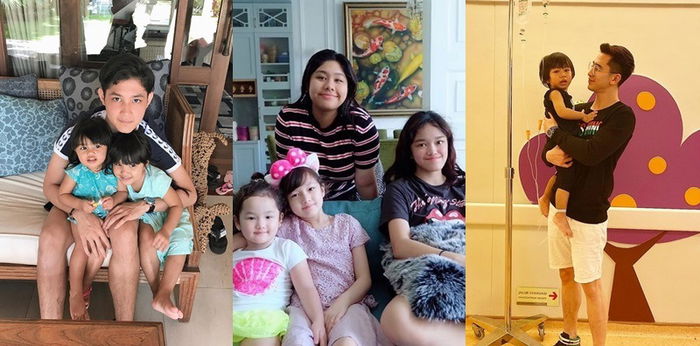 Kompak dan Harmonis, Ini 7 Potret Kedekatan Anak Artis dengan Saudara Tirinya