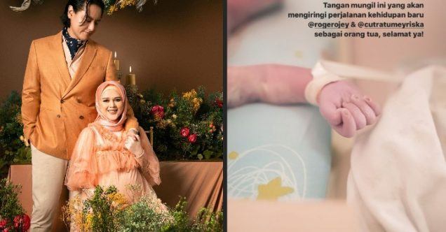 Cut Meyriska Melahirkan Bayi Laki-Laki, Roger Danuarta Siap Jadi Ayah Siaga!