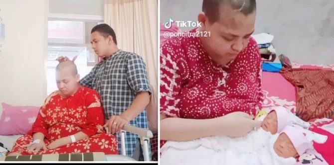 4 Tahun Alami Kanker Otak, Ibu Ini Melahirkan Bayi Kembar Selamat