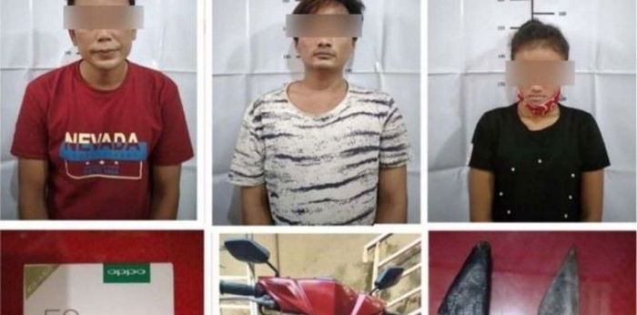 Satu Keluarga Bekomplot jadi Begal, Istri Mengaku Janda untuk Mengelabui Korban