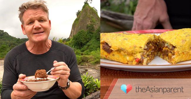 Cara Membuat Rendang Omelette Ala Chef Gordon Ramsay