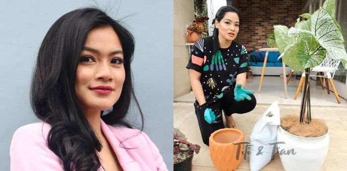 Hobi Baru Selama Pandemi, Titi Kamal Bagikan 4 Tips Merawat Tanaman Hias