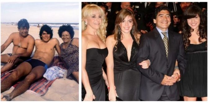 Potret 8 Anak Pesepakbola Maradona dari Satu Istri dan Lima Kekasih