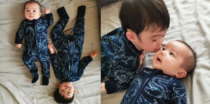 10 Potret Anak Sandra Dewi, Raphael dan Mikhael, Sama-sama Gemesin